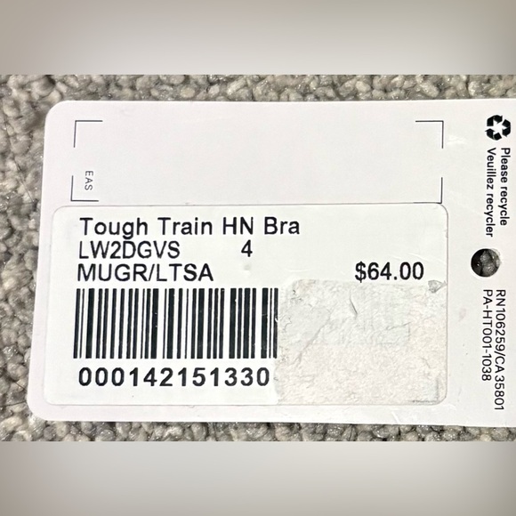 Lululemon Athletica Tough Train HN Bra - Picture 7 of 7